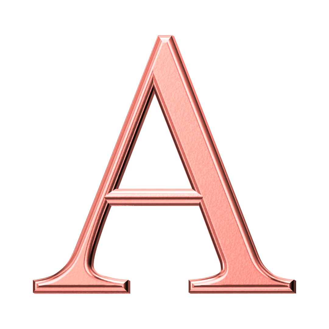 Letter A (Plain)