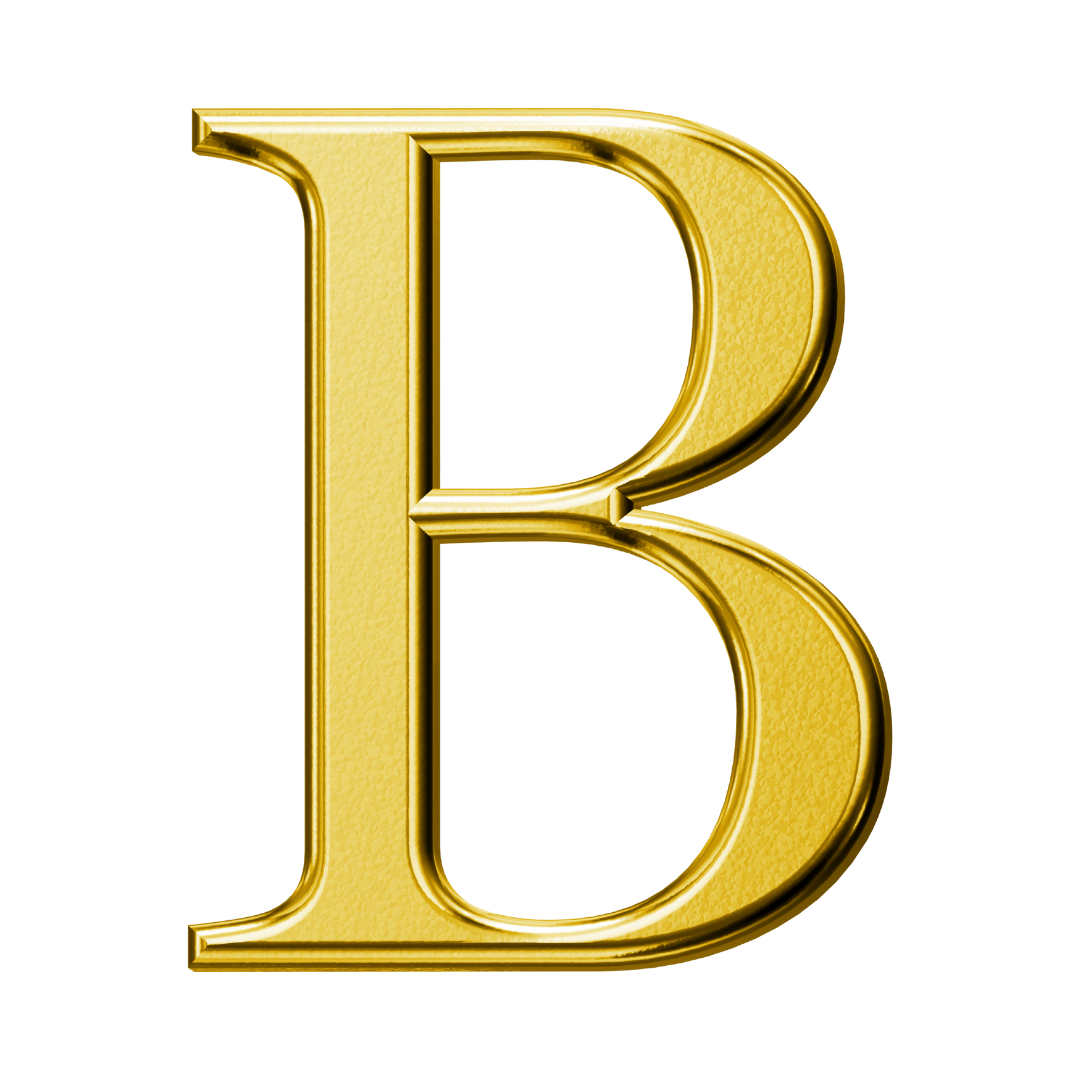 Letter B (Plain)