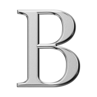 Letter B (Plain)