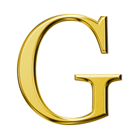 Letter G (Plain)