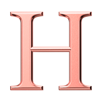 Letter H (Plain)
