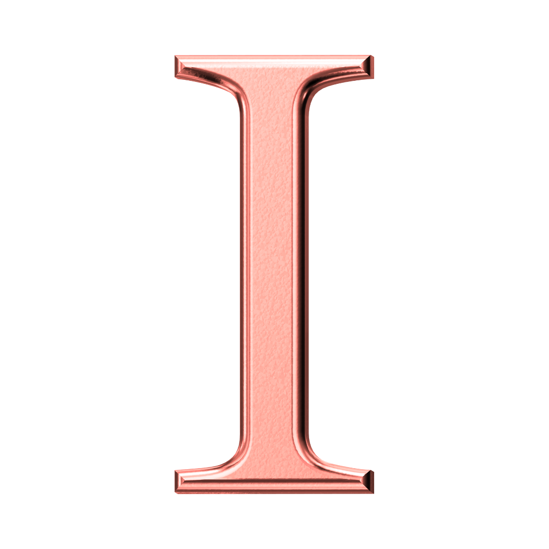Letter I (Plain)