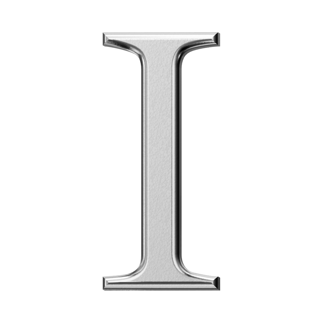Letter I (Plain)