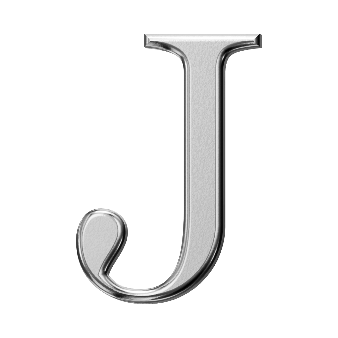 Letter J (Plain)