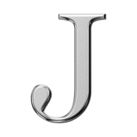 Letter J (Plain)