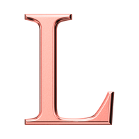 Letter L (Plain)