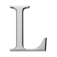 Letter L (Plain)