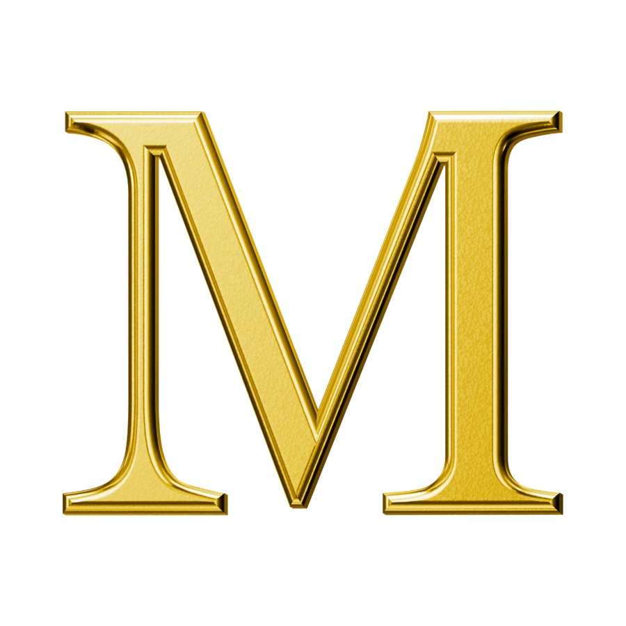 Letter M (Plain)