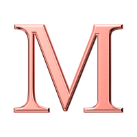 Letter M (Plain)