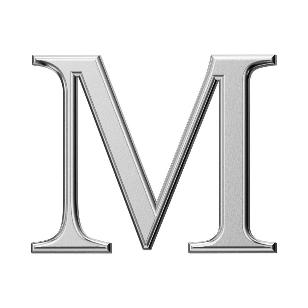 Letter M (Plain)