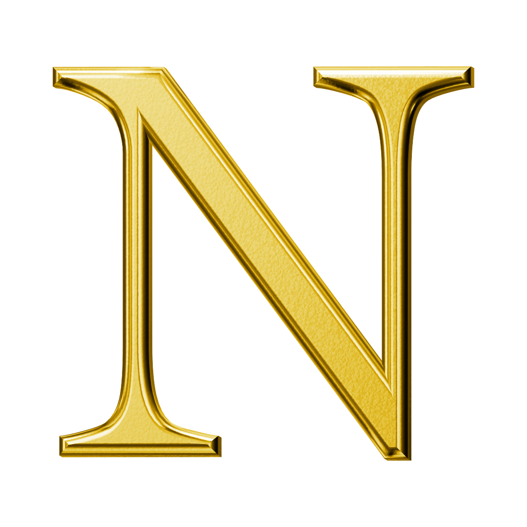 Letter N (Plain)
