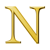 Letter N (Plain)