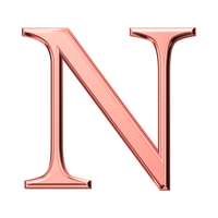 Letter N (Plain)