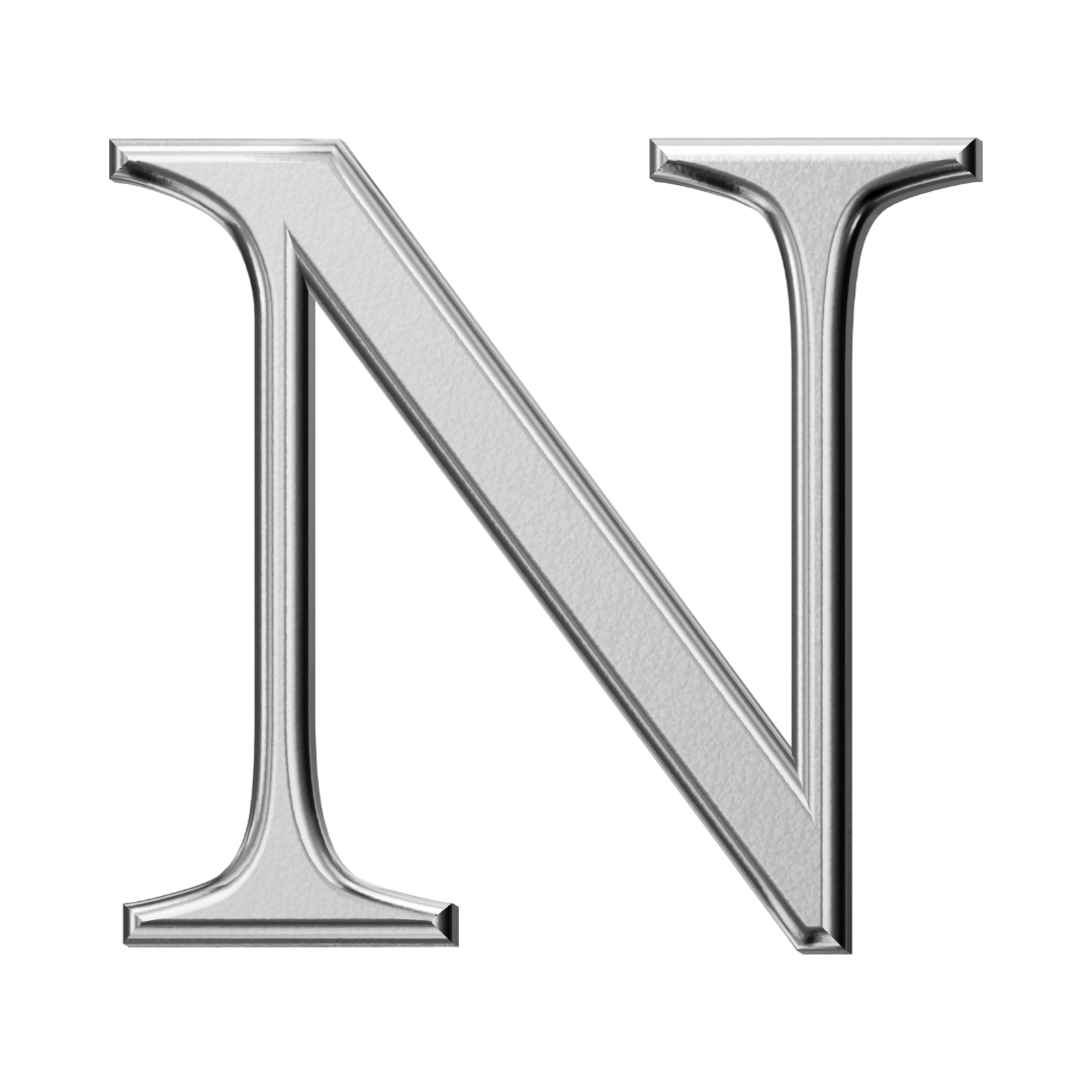 Letter N (Plain)
