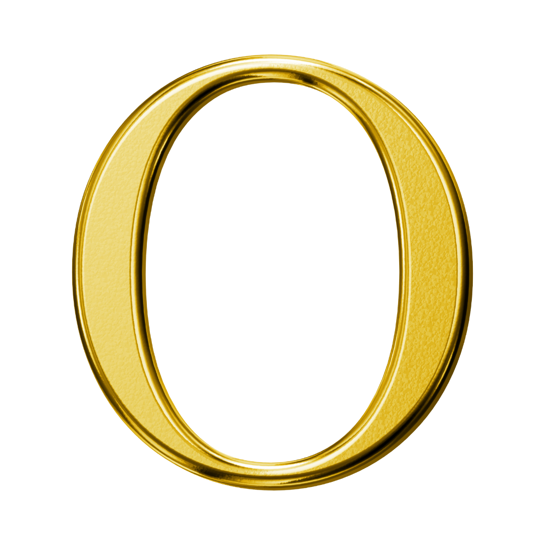 Letter O (Plain)