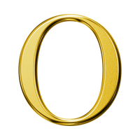 Letter O (Plain)