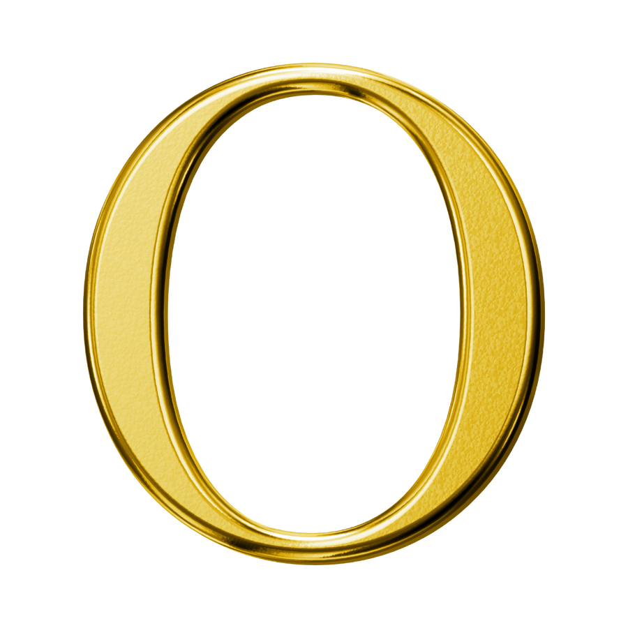 Letter O (Plain)