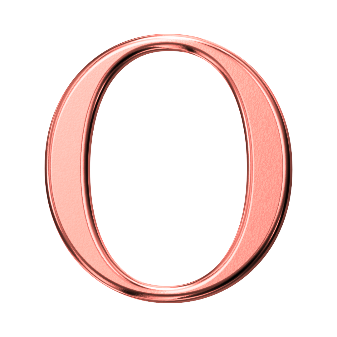Letter O (Plain)