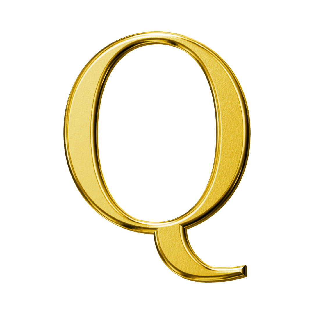 Letter Q (Plain)