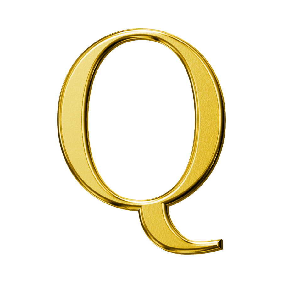 Letter Q (Plain)