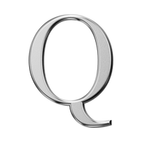 Letter Q (Plain)