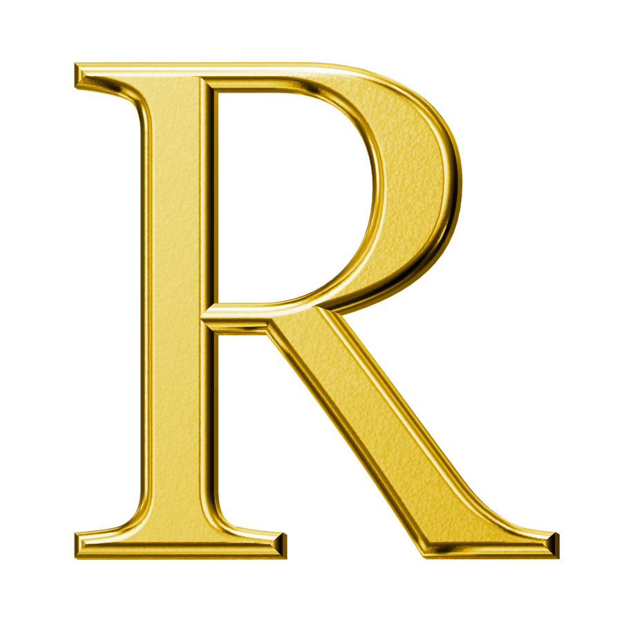 Letter R (Plain)