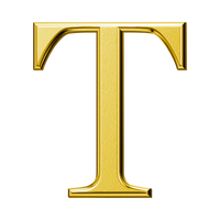 Letter T (Plain)