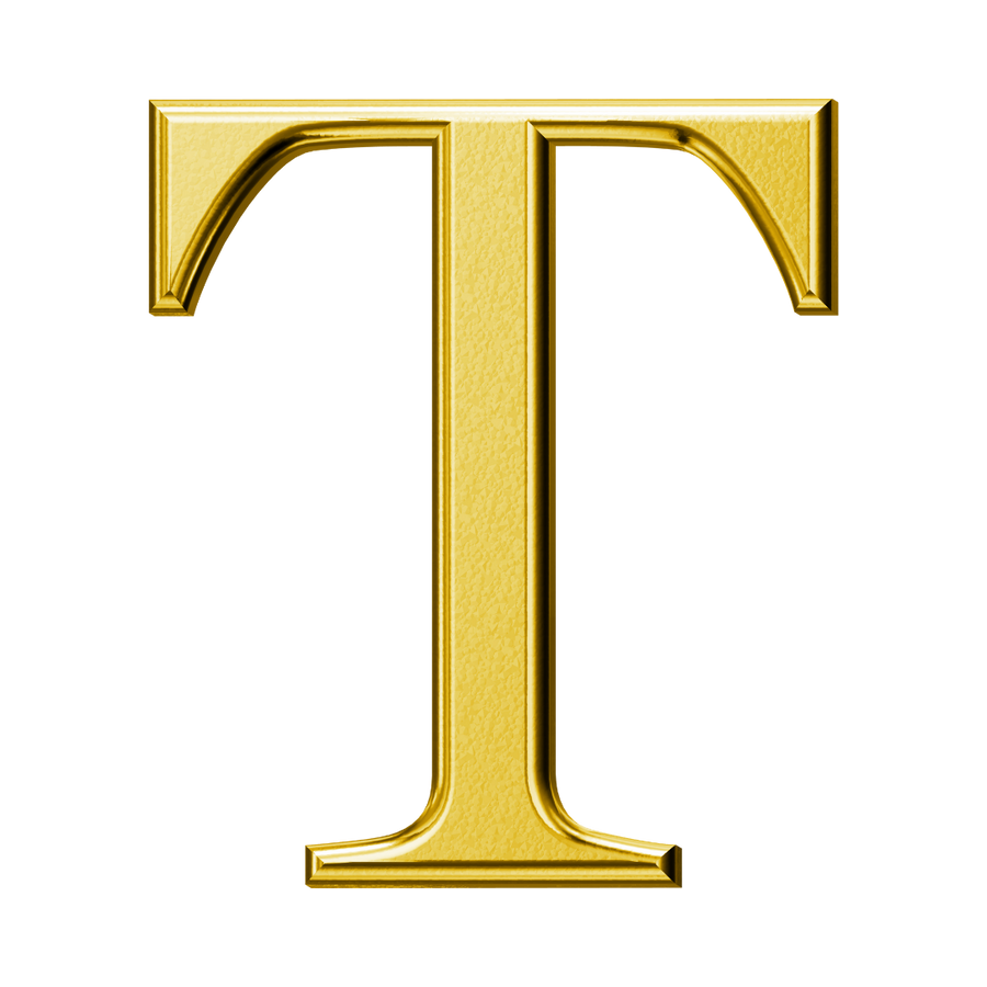 Letter T (Plain)