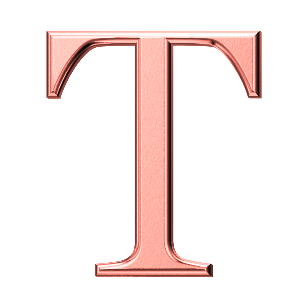 Letter T (Plain)