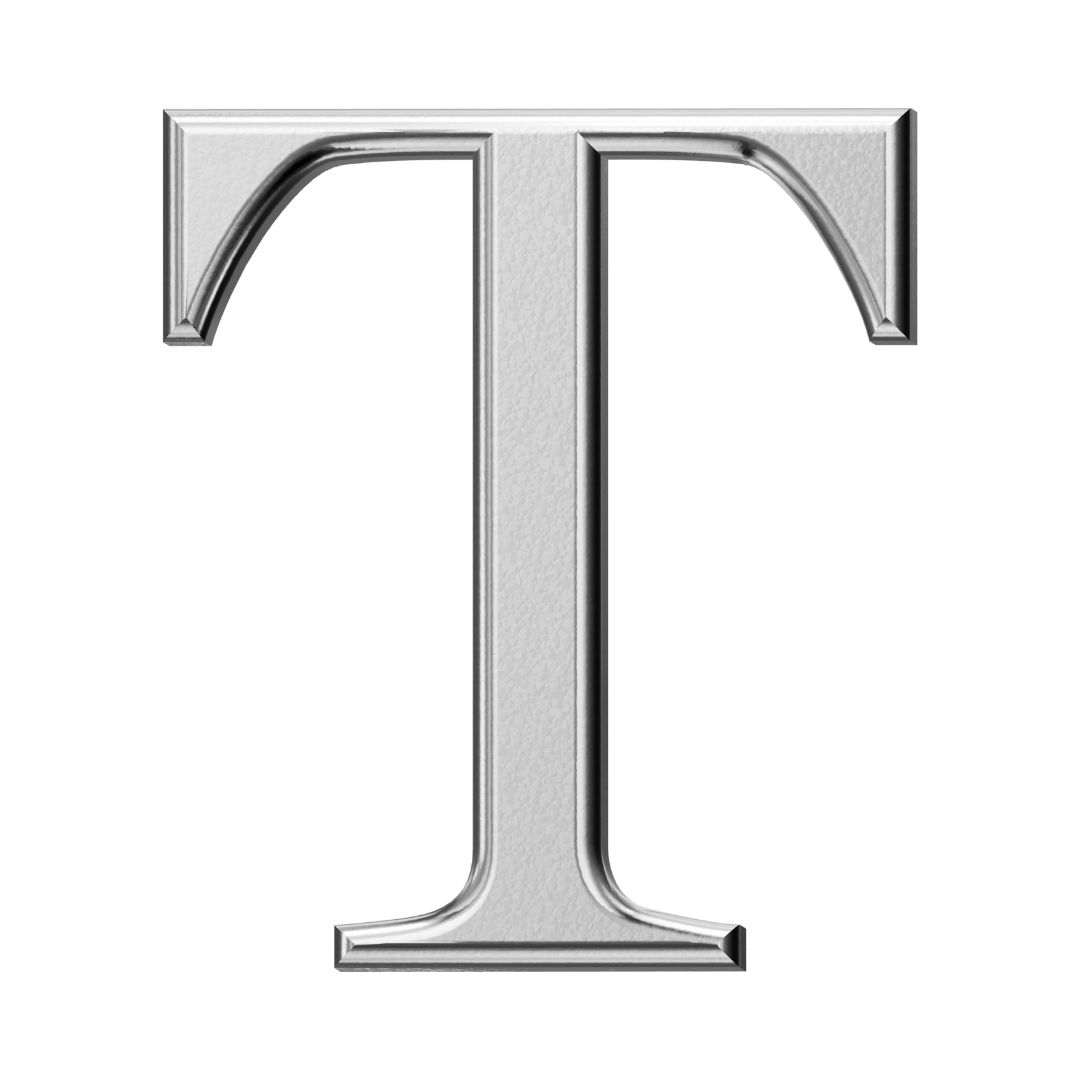 Letter T (Plain)