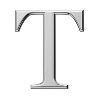 Letter T (Plain)