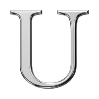 Letter U (Plain)