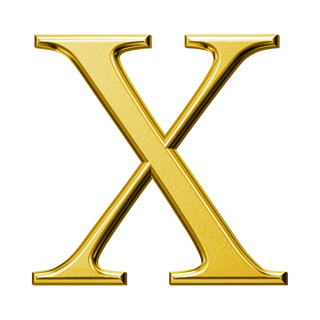 Letter X (Plain)