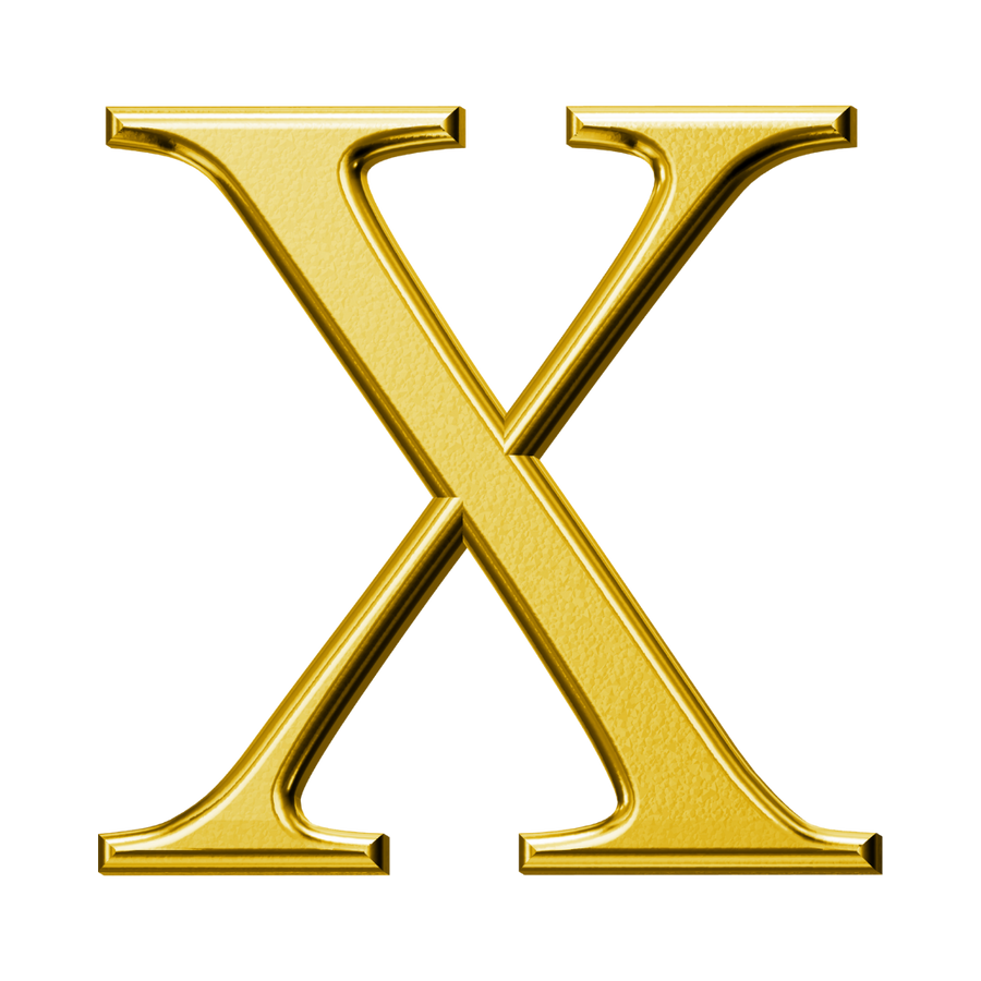 Letter X (Plain)