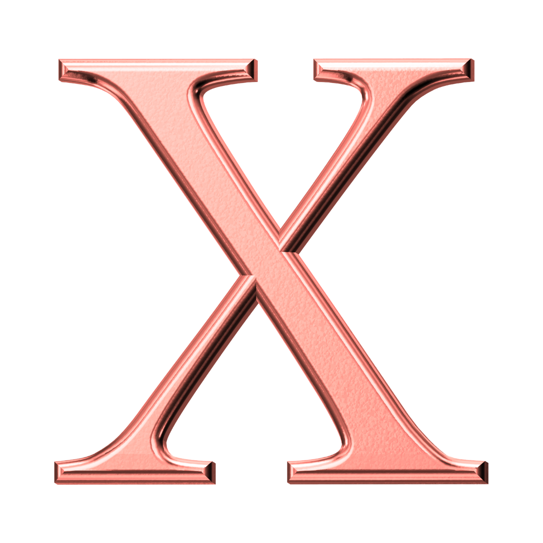 Letter X (Plain)