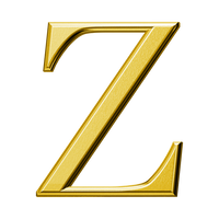 Letter Z (Plain)