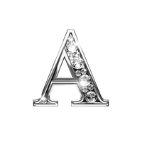 Letter A (Diamond)