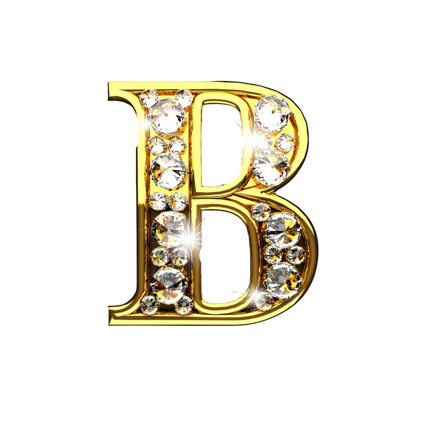 Letter B (Diamond)