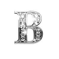Letter B (Diamond)
