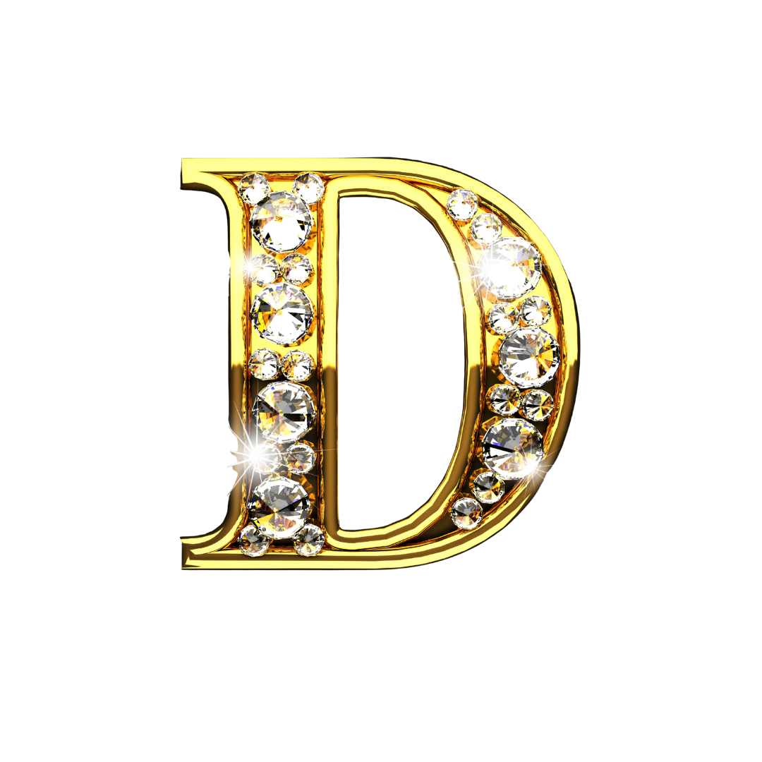 Letter D (Diamond)
