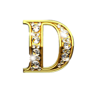 Letter D (Diamond)