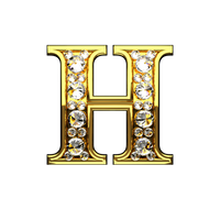 Letter H (Diamond)