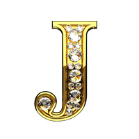 Letter J (Diamond)