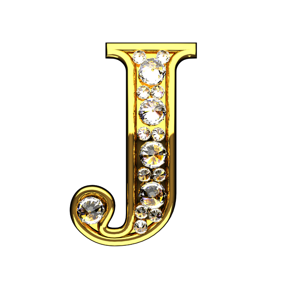 Letter J (Diamond)
