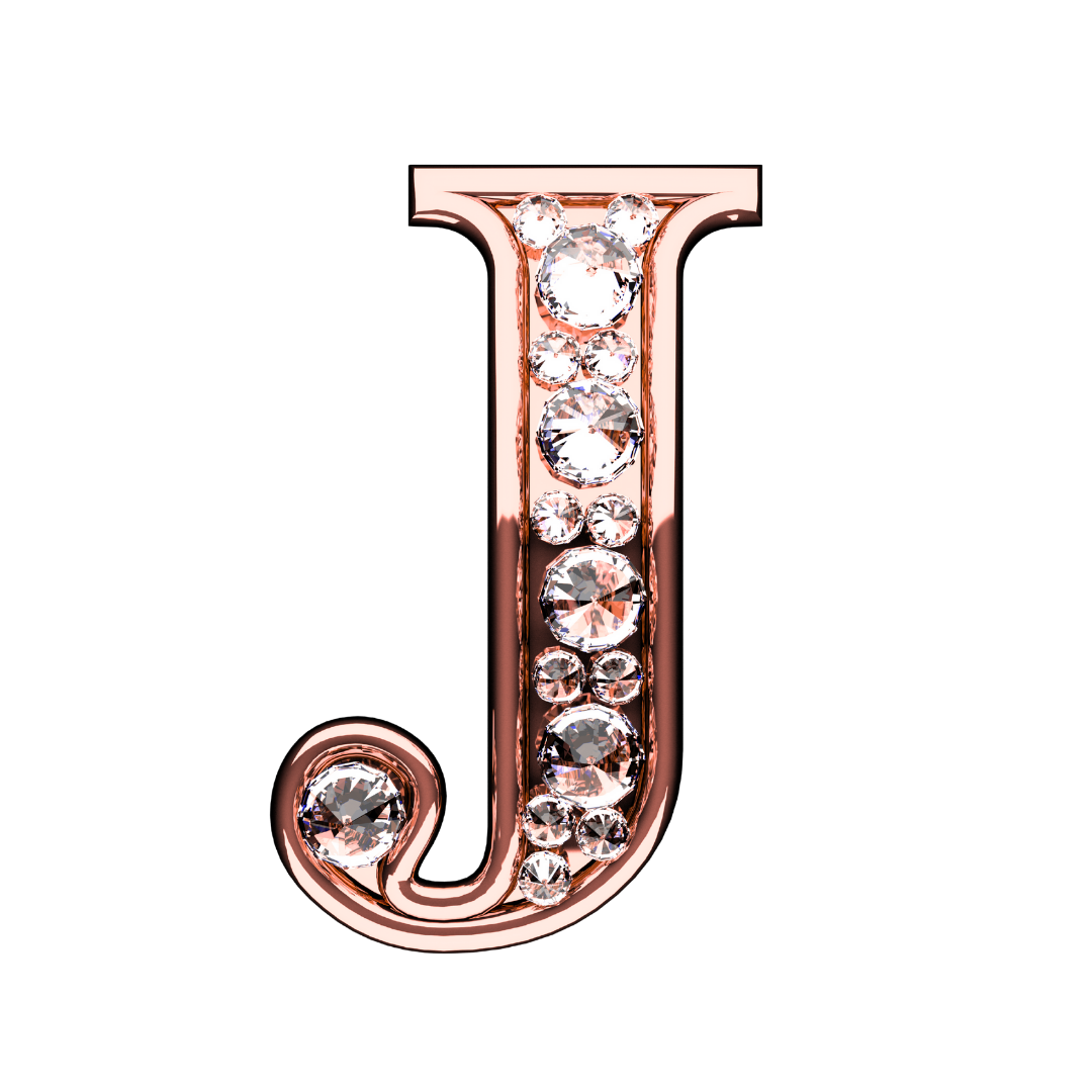 Letter J (Diamond)