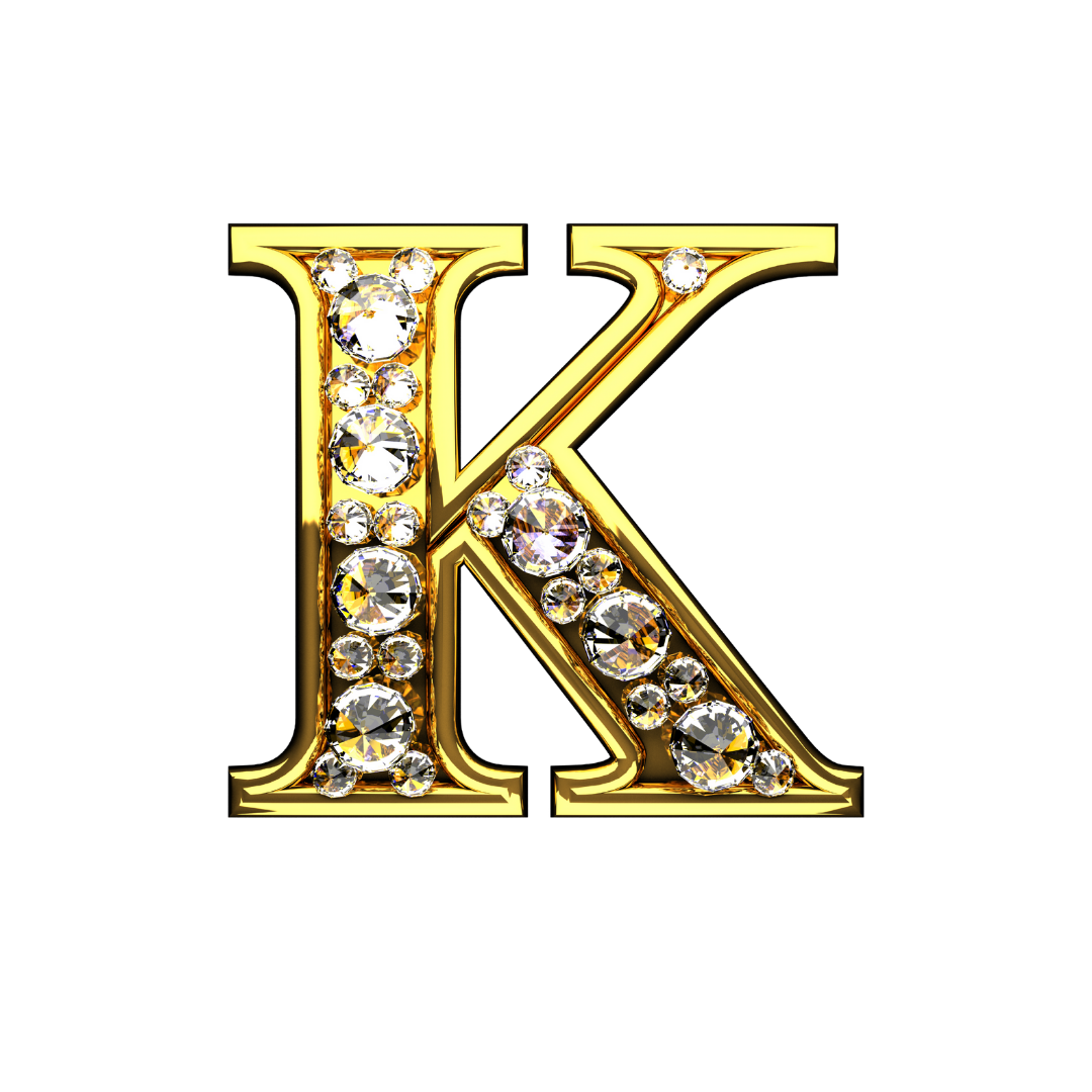 Letter K (Diamond)
