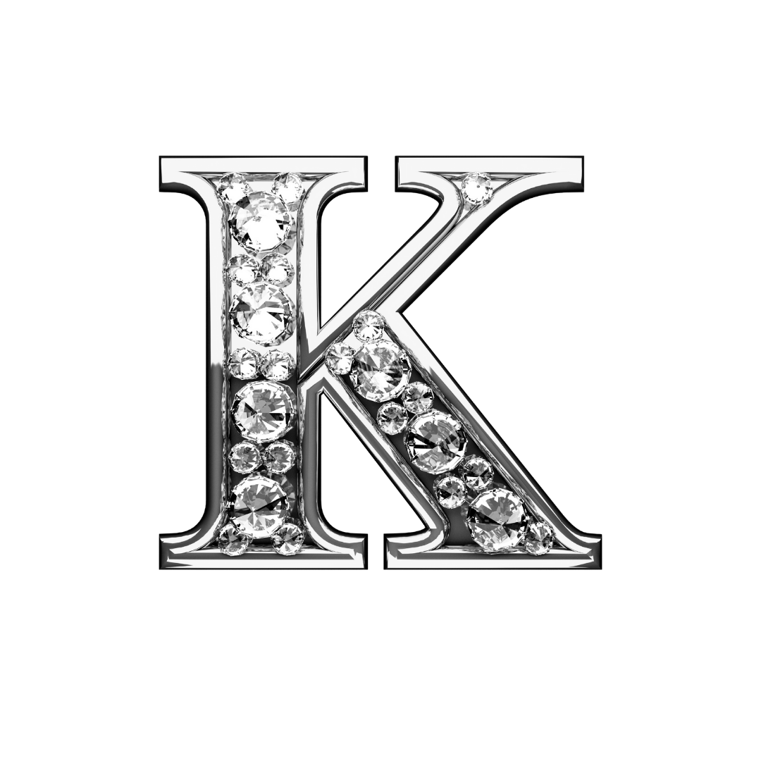 Letter K (Diamond)