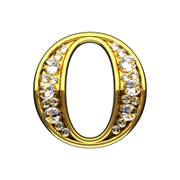 Letter O (Diamond)
