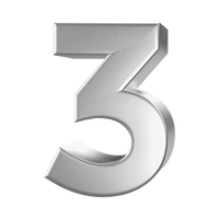 Number 3 (Plain)
