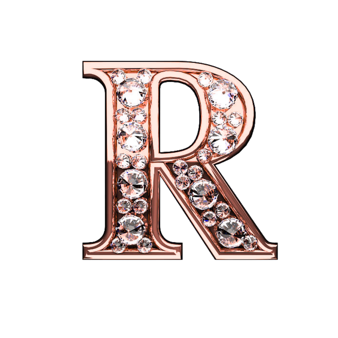 Letter R (Diamond)